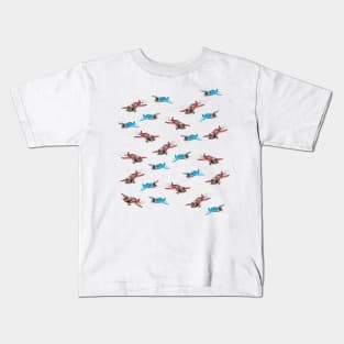 Retro Planes Kids T-Shirt